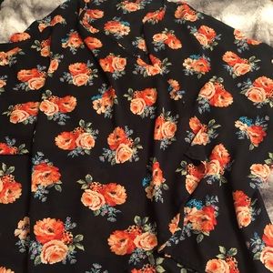 Deb Plus Size 2 Black and orange kimono